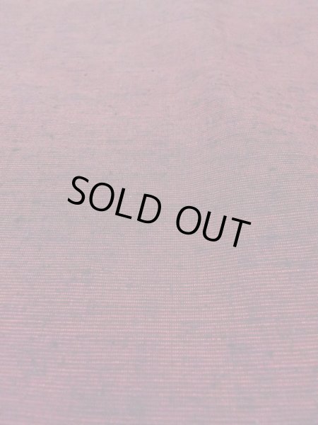 画像10: N1015F 女性用紬  シルク（正絹） 深いえんじ, 唐草 【中古】【USED】【リサイクル】 ★★★☆☆【N1015F】 (10)