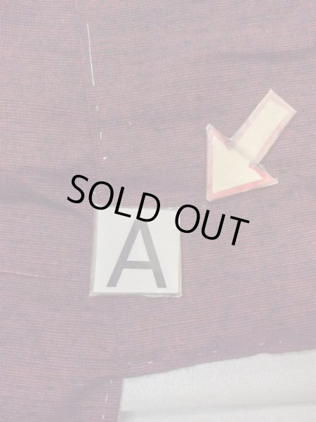 画像14: N1015F 女性用紬  シルク（正絹） 深いえんじ, 唐草 【中古】【USED】【リサイクル】 ★★★☆☆【N1015F】 (14)