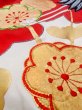 画像20: N1015N 女性用打掛  シルク（正絹） 鮮やか赤色, 梅 【中古】【USED】【リサイクル】 ★★★☆☆【N1015N】 (20)