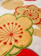 画像21: N1015N 女性用打掛  シルク（正絹） 鮮やか赤色, 梅 【中古】【USED】【リサイクル】 ★★★☆☆【N1015N】 (21)
