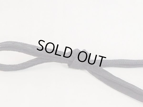 画像3: N1022XE 帯締め 女性用着物 シルク（正絹）   黒 菱 【中古】 【USED】 【リサイクル】 ★★★☆☆ (3)