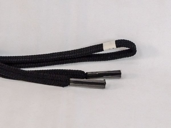 画像4: N1023XB 帯締め 女性用着物 シルク(正絹)   黒  【中古】 【USED】 【リサイクル】 ★★★★☆ (4)