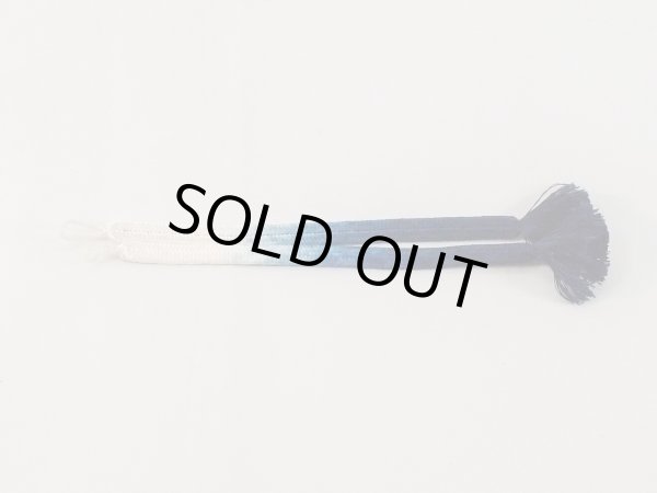 画像1: N1025XF 羽織紐 女性用着物 シルク（正絹）  深い 青緑色  【中古】 【USED】 【リサイクル】 ★★★★☆ (1)