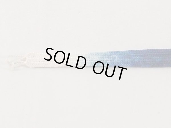 画像2: N1025XF 羽織紐 女性用着物 シルク（正絹）  深い 青緑色  【中古】 【USED】 【リサイクル】 ★★★★☆ (2)