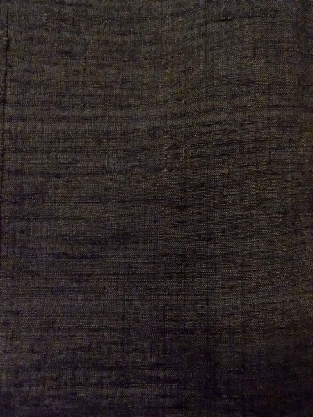 画像7: N1101A 男性用羽織  シルク(正絹) 深い灰色がかった茶色,  【中古】【USED】【リサイクル】 ★☆☆☆☆【N1101A】 (7)