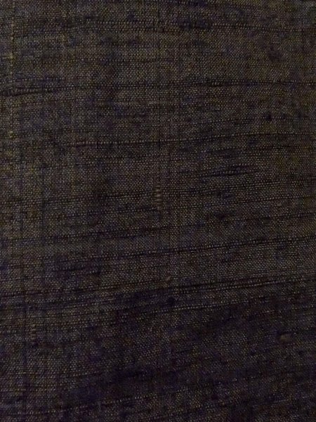 画像8: N1101A 男性用羽織  シルク(正絹) 深い灰色がかった茶色,  【中古】【USED】【リサイクル】 ★☆☆☆☆【N1101A】 (8)