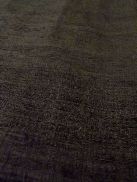 画像9: N1101A 男性用羽織  シルク(正絹) 深い灰色がかった茶色,  【中古】【USED】【リサイクル】 ★☆☆☆☆【N1101A】 (9)