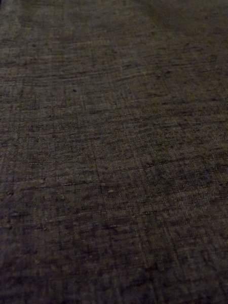 画像11: N1101A 男性用羽織  シルク(正絹) 深い灰色がかった茶色,  【中古】【USED】【リサイクル】 ★☆☆☆☆【N1101A】 (11)