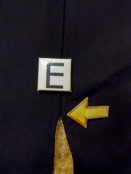 画像19: N1101C 昭和初期ごろ。アンティーク品。女性用羽織  シルク(正絹) 黒, ぼたん 【中古】【USED】【リサイクル】 ★☆☆☆☆【N1101C】 (19)