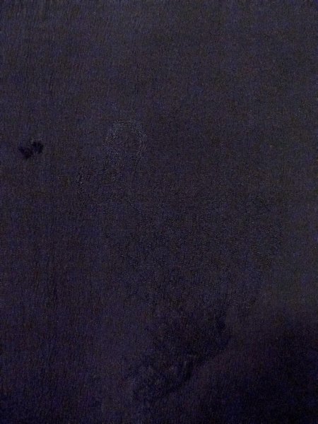 画像6: N1101D 昭和初期ごろ。アンティーク品。女性用羽織  シルク(正絹) 黒,  【中古】【USED】【リサイクル】 ★☆☆☆☆【N1101D】 (6)