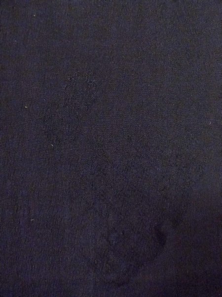 画像7: N1101D 昭和初期ごろ。アンティーク品。女性用羽織  シルク(正絹) 黒,  【中古】【USED】【リサイクル】 ★☆☆☆☆【N1101D】 (7)