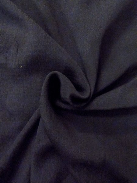 画像12: N1101D 昭和初期ごろ。アンティーク品。女性用羽織  シルク(正絹) 黒,  【中古】【USED】【リサイクル】 ★☆☆☆☆【N1101D】 (12)