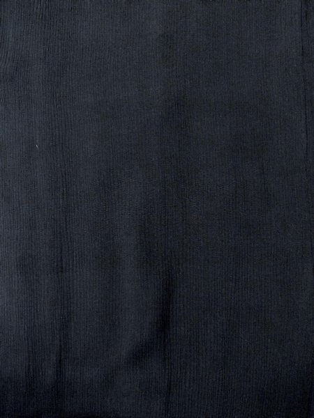 画像4: N1101E 女性用羽織  シルク(正絹) 黒,  【中古】【USED】【リサイクル】 ★☆☆☆☆【N1101E】 (4)