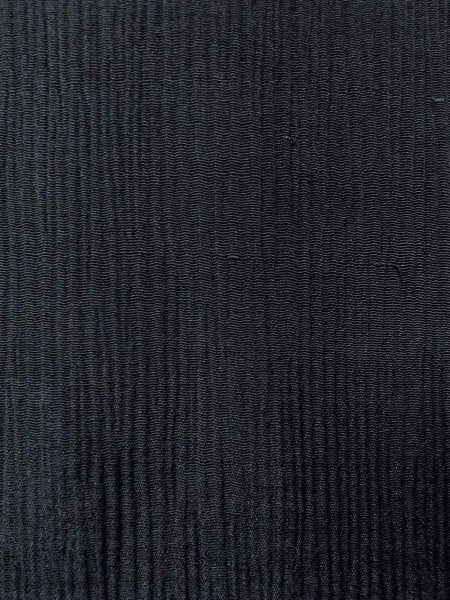 画像7: N1101E 女性用羽織  シルク(正絹) 黒,  【中古】【USED】【リサイクル】 ★☆☆☆☆【N1101E】 (7)