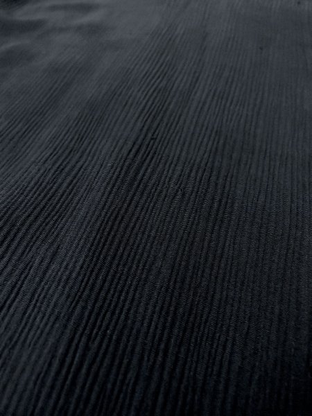 画像9: N1101E 女性用羽織  シルク(正絹) 黒,  【中古】【USED】【リサイクル】 ★☆☆☆☆【N1101E】 (9)