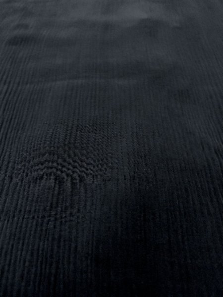 画像10: N1101E 女性用羽織  シルク(正絹) 黒,  【中古】【USED】【リサイクル】 ★☆☆☆☆【N1101E】 (10)