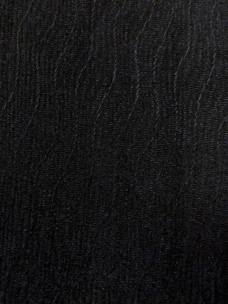 画像7: N1101H 昭和初期ごろ。アンティーク品。女性用羽織  シルク（正絹） 黒,  【中古】【USED】【リサイクル】 ★★★☆☆【N1101H】 (7)