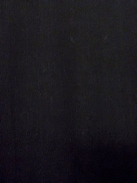 画像6: N1101I 女性用羽織  シルク(正絹) 黒,  【中古】【USED】【リサイクル】 ★☆☆☆☆【N1101I】 (6)