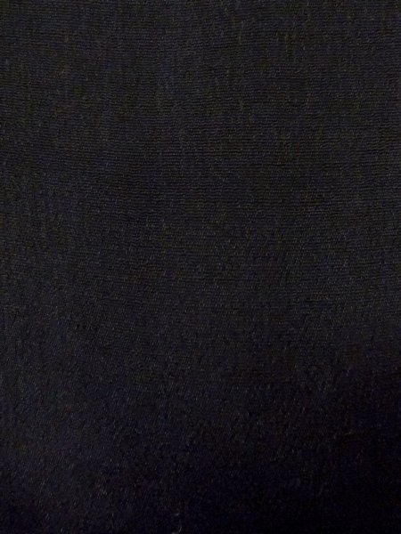 画像7: N1101I 女性用羽織  シルク(正絹) 黒,  【中古】【USED】【リサイクル】 ★☆☆☆☆【N1101I】 (7)