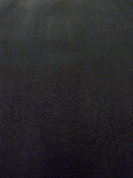 画像10: N1101I 女性用羽織  シルク(正絹) 黒,  【中古】【USED】【リサイクル】 ★☆☆☆☆【N1101I】 (10)