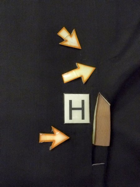 画像22: N1101I 女性用羽織  シルク(正絹) 黒,  【中古】【USED】【リサイクル】 ★☆☆☆☆【N1101I】 (22)