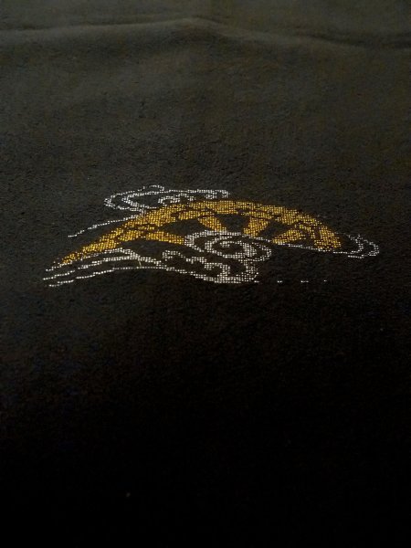 画像9: N1101J 昭和初期ごろ。アンティーク品。女性用羽織  シルク(正絹) 黒, うず 【中古】【USED】【リサイクル】 ★★★☆☆【N1101J】 (9)