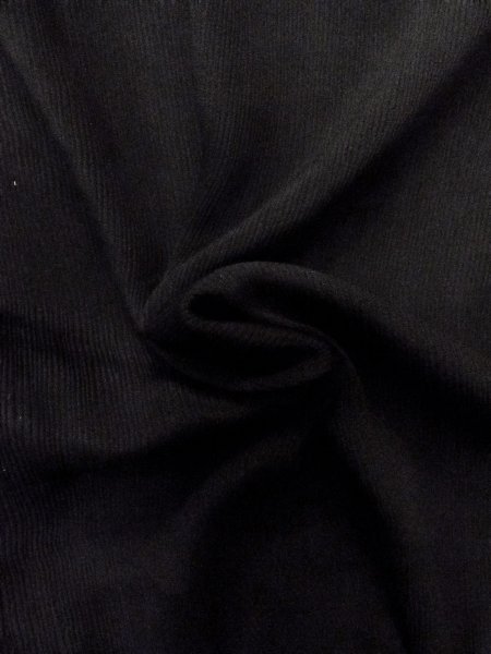 画像8: N1101L 女性用羽織  シルク(正絹) 深い黒,  【中古】【USED】【リサイクル】 ★★★☆☆【N1101L】 (8)