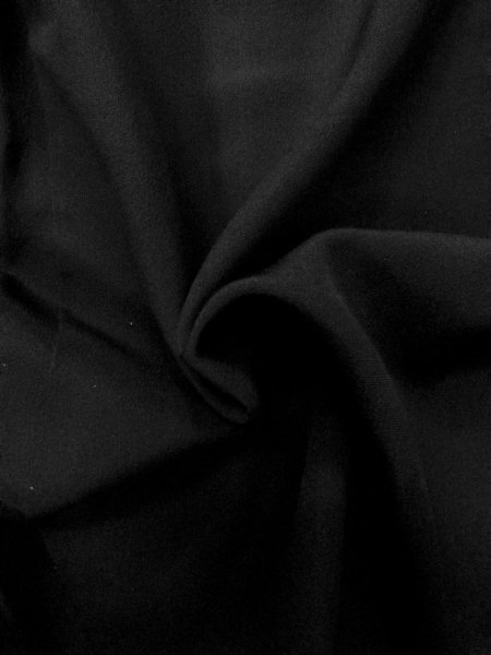 画像8: N1101P 女性用羽織  シルク(正絹) 深い黒,  【中古】【USED】【リサイクル】 ★★★★☆【N1101P】 (8)