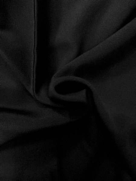 画像9: N1101P 女性用羽織  シルク(正絹) 深い黒,  【中古】【USED】【リサイクル】 ★★★★☆【N1101P】 (9)