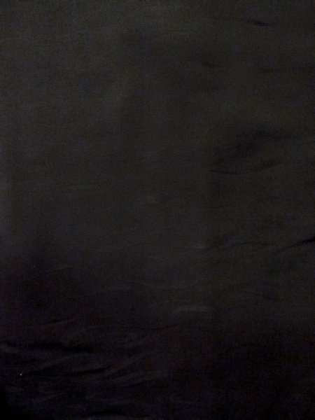 画像5: N1101Q 女性用羽織  シルク(正絹) 深い黒,  【中古】【USED】【リサイクル】 ★★★★☆【N1101Q】 (5)