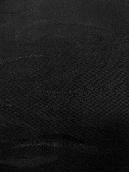 画像6: N1101Q 女性用羽織  シルク(正絹) 深い黒,  【中古】【USED】【リサイクル】 ★★★★☆【N1101Q】 (6)