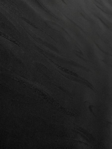 画像8: N1101Q 女性用羽織  シルク(正絹) 深い黒,  【中古】【USED】【リサイクル】 ★★★★☆【N1101Q】 (8)