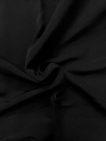 画像11: N1101Q 女性用羽織  シルク(正絹) 深い黒,  【中古】【USED】【リサイクル】 ★★★★☆【N1101Q】 (11)