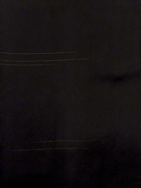 画像4: N1101R 昭和初期ごろ。アンティーク品。女性用羽織  シルク(正絹) 深い黒, 線 【中古】【USED】【リサイクル】 ★☆☆☆☆【N1101R】 (4)