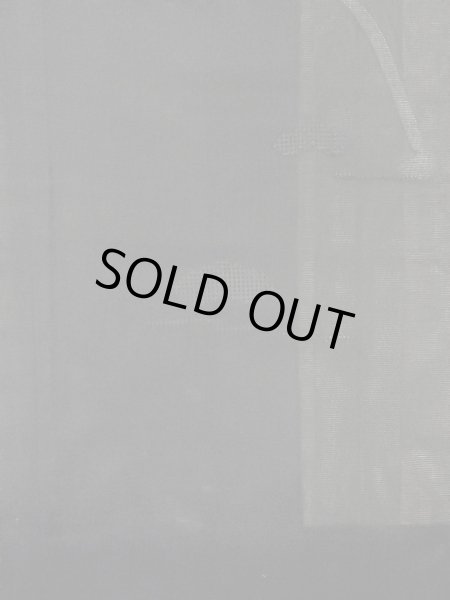 画像4: N1101S 女性用羽織  シルク(正絹) 深い黒, 抽象的模様 【中古】【USED】【リサイクル】 ★★★☆☆【N1101S】 (4)