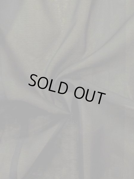 画像9: N1101S 女性用羽織  シルク(正絹) 深い黒, 抽象的模様 【中古】【USED】【リサイクル】 ★★★☆☆【N1101S】 (9)