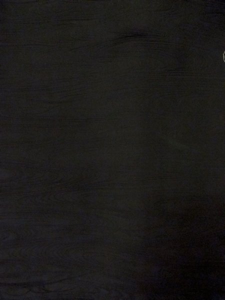 画像4: N1101T 女性用羽織  シルク(正絹) 深い黒,  【中古】【USED】【リサイクル】 ★★★☆☆【N1101T】 (4)