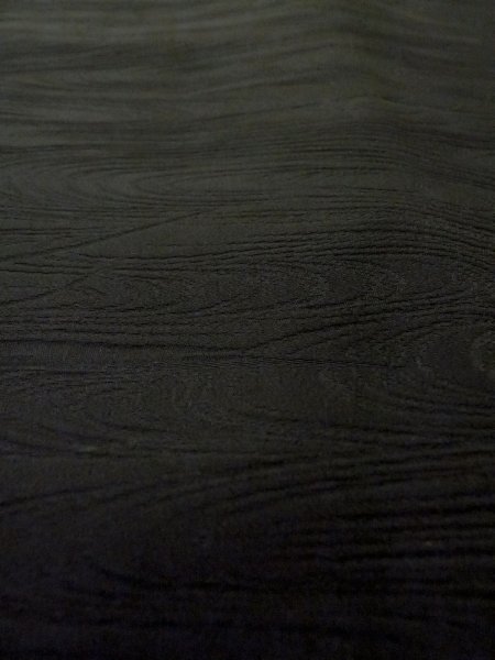 画像8: N1101T 女性用羽織  シルク(正絹) 深い黒,  【中古】【USED】【リサイクル】 ★★★☆☆【N1101T】 (8)