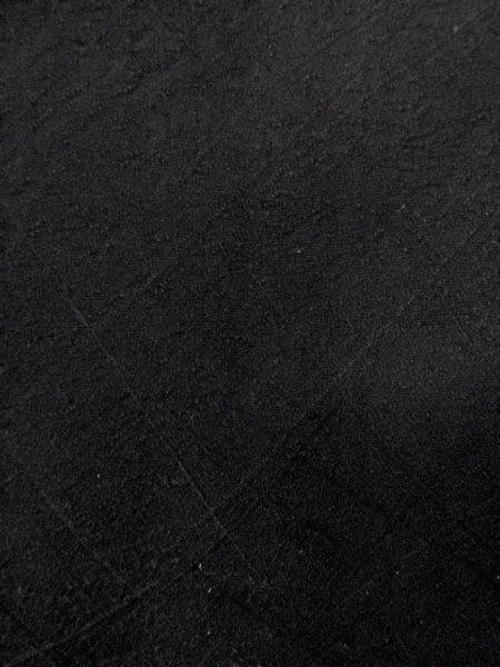 画像7: N1101U 女性用羽織  シルク(正絹) 黒, 抽象的模様 【中古】【USED】【リサイクル】 ★★★☆☆【N1101U】 (7)