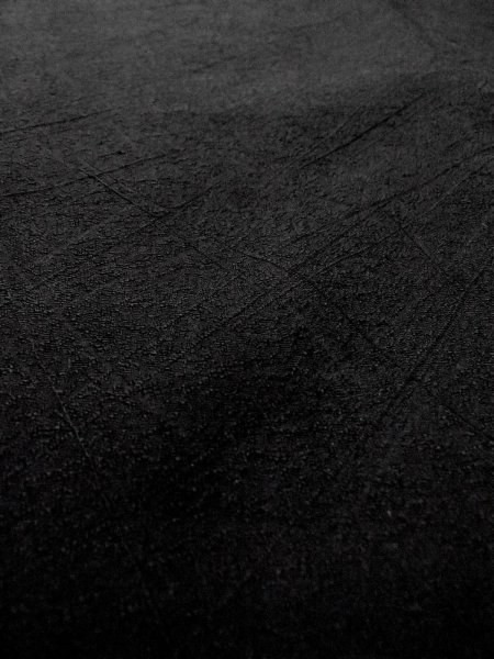 画像9: N1101U 女性用羽織  シルク(正絹) 黒, 抽象的模様 【中古】【USED】【リサイクル】 ★★★☆☆【N1101U】 (9)