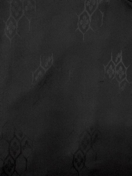 画像3: N1101X 女性用羽織  シルク(正絹) 黒,  【中古】【USED】【リサイクル】 ★☆☆☆☆【N1101X】 (3)