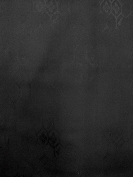 画像4: N1101X 女性用羽織  シルク(正絹) 黒,  【中古】【USED】【リサイクル】 ★☆☆☆☆【N1101X】 (4)