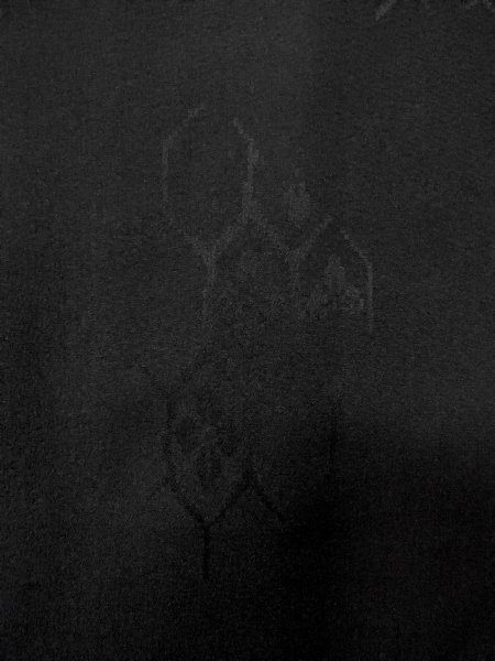 画像5: N1101X 女性用羽織  シルク(正絹) 黒,  【中古】【USED】【リサイクル】 ★☆☆☆☆【N1101X】 (5)