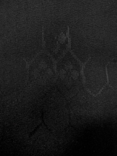 画像6: N1101X 女性用羽織  シルク(正絹) 黒,  【中古】【USED】【リサイクル】 ★☆☆☆☆【N1101X】 (6)