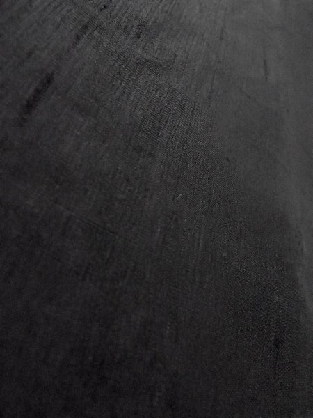 画像6: N1101Y 女性用羽織  シルク(正絹) 黒,  【中古】【USED】【リサイクル】 ★★★☆☆【N1101Y】 (6)