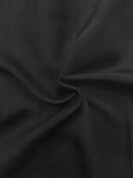 画像7: N1101Y 女性用羽織  シルク(正絹) 黒,  【中古】【USED】【リサイクル】 ★★★☆☆【N1101Y】 (7)