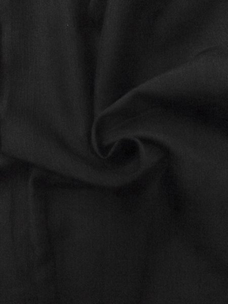 画像8: N1101Y 女性用羽織  シルク(正絹) 黒,  【中古】【USED】【リサイクル】 ★★★☆☆【N1101Y】 (8)