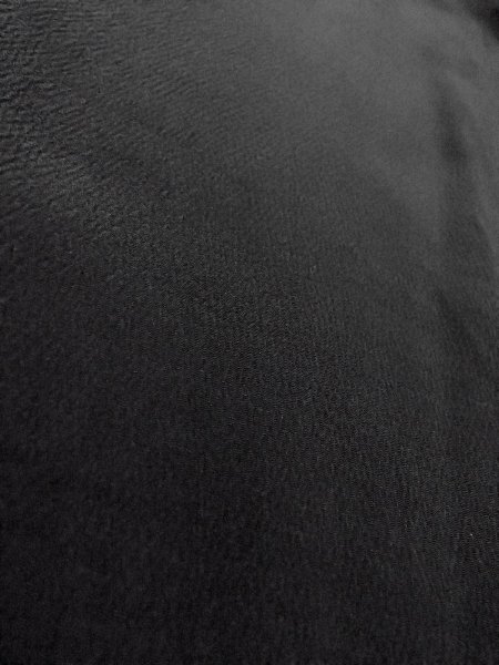 画像7: N1101Z 女性用羽織  シルク(正絹) 黒,  【中古】【USED】【リサイクル】 ★★★☆☆【N1101Z】 (7)