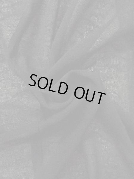 画像10: N1102A 女性用羽織  シルク（正絹） 黒,  【中古】【USED】【リサイクル】 ★★★★☆【N1102A】 (10)