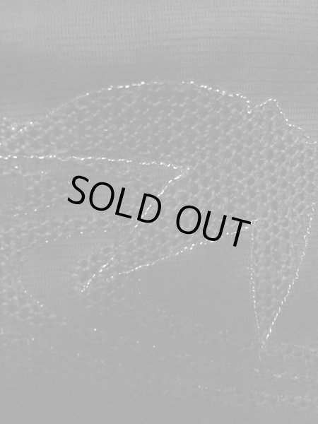 画像7: N1102B 女性用羽織  シルク(正絹) 黒, 流水 【中古】【USED】【リサイクル】 ★★★★☆【N1102B】 (7)